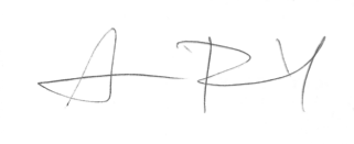 Alex Paik signature